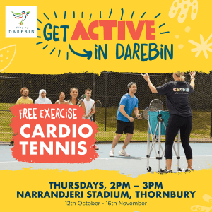 Get Active in Spring Cardio Tennis