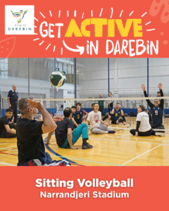 Get Active in Darebin in Summer - Sitting Volleyball
