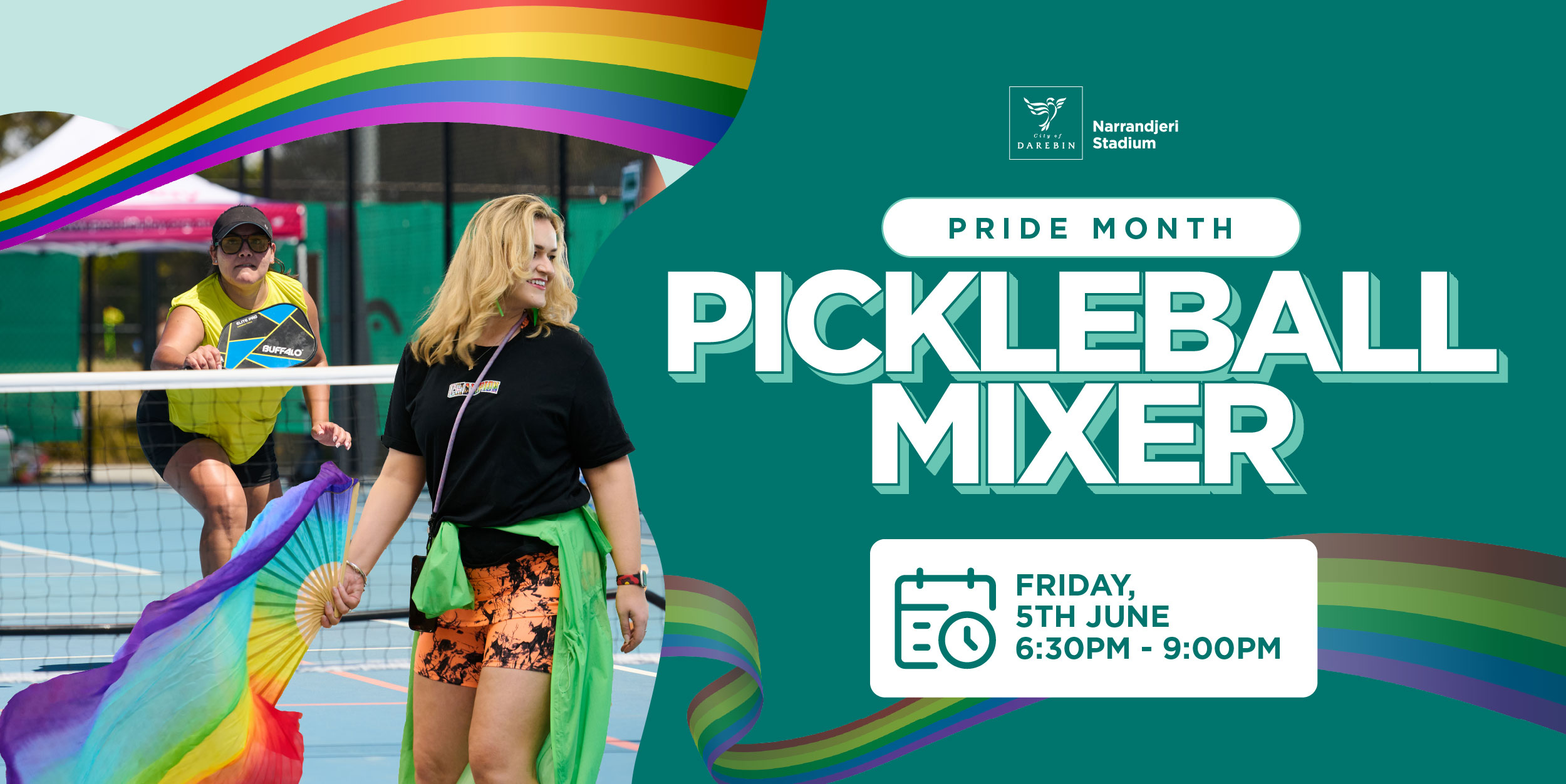Pride Month Pickleball Mixer